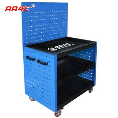 China garage workshop industrial heavy duty metal steel tool cabinet  3 drawers 3 layers work bench TC-016 for sale