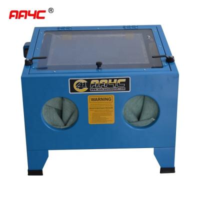 China Car Workshop Equipments Big Industrial 90l Bench Sandblast Cabinet Dry Machine Kitchen Diy for sale