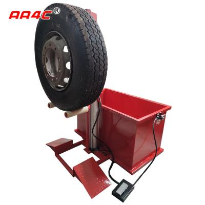 China Car Wheel Balancer For Tire Service Semi-Automatic Wheel Balancer for sale