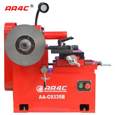 China Moedor de disco AA-C9335B do retificador do disco da máquina do torno do dics do freio de cilindro do freio do carro de AA4C com cortador duplo à venda