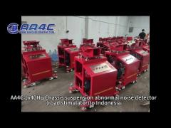 AA4C 14sets Chassis suspension abnormal noise detector (road stimulator)to Indonesia