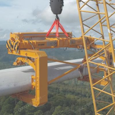 China Wind Turbine Blade Lifting Spreader Equipment 65T Single Blade for sale