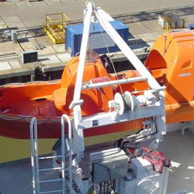 China Advanced Marine Rescue Boat Davit System A Frame for sale