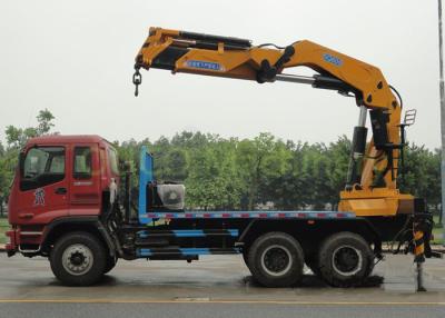 China heavy Duty CCS Folding Boom 16t Lorry Mounted Crane for sale