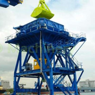 China 100t Coal Discharging Harbour Bottom Discharge Hopper for sale