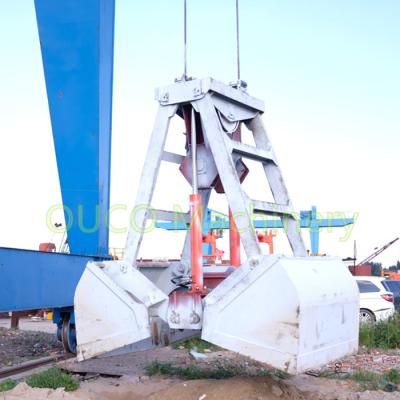China 2 rope Hydraulic Scrap Clamshell Grab Bucket for sale