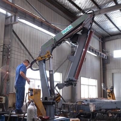 China 8M Knuckle Telescopic 0.6t Mobile Hydraulic Cranes for sale