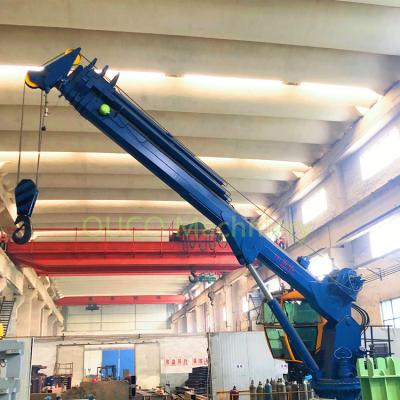 China Electric Column Deck 1 ton Slewing Jib Crane for sale