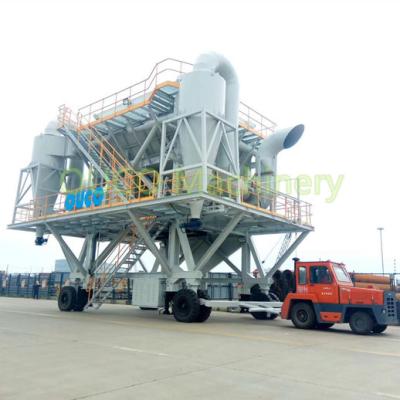 China Bulk Material Bag Filter Wheel Mounted Cyclone Eco Hopper for sale