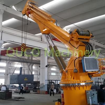 China ISO9001 4T 30M Hydraulic Telescopic Boom Crane for sale