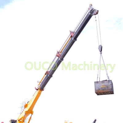 China 30m Hydraulic 8t Telescopic ABS Crane Grab Bucket for sale