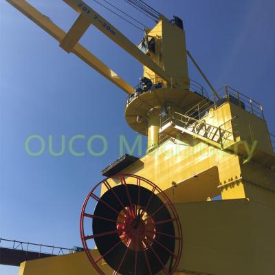 China 20t Shipyard Hydraulic Luffing Electric Mobile Crane for sale