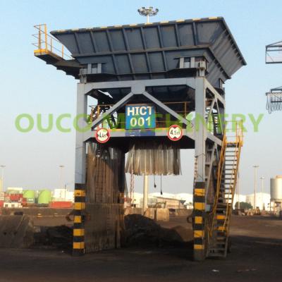 China Fixed Discharge Bulk Material 55kw Eco Hopper for sale