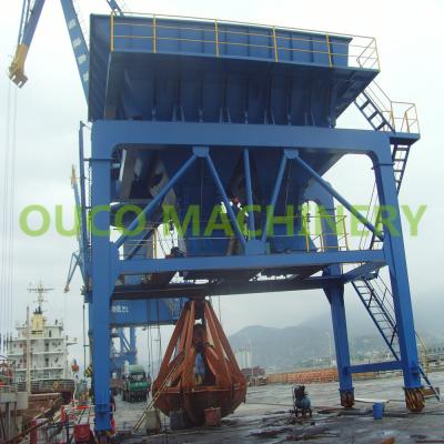 China Funil portuário montado da capacidade do movimento 750TPH do trilho trilho regular à venda
