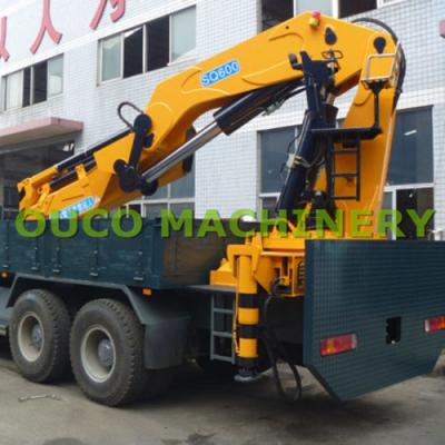 China High Efficiency CE 50t Knuckle Telescoping Boom Crane for sale
