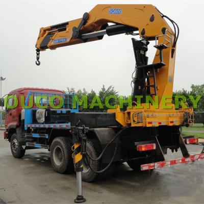 China 30t Knuckle And Telescopic Boom Lorry Mounted Crane for sale