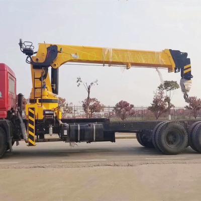 China O caminhão telescópico pequeno do motor de CAMC montou Crane With Bearing Support à venda