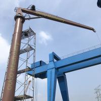 Chine boom raide petite Marine Cranes High Efficient hydraulique de 1.3t9.1m à vendre
