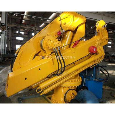 Chine Boom hydraulique de 1.5t 10m Marine Deck Crane Foldable Knuckle à vendre
