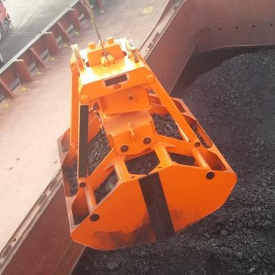 China 12 Cubic Radio Remote Control Clamshell Grabs For Marine Ship Crane for sale