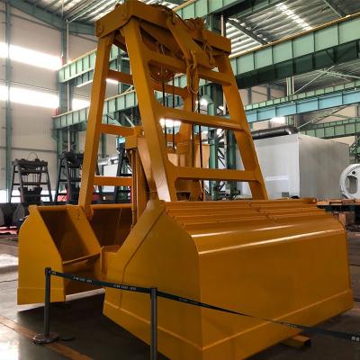 China Clamshell Mechanical Grab Bucket Anti Friction Material Durable Grab for sale