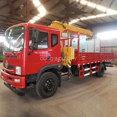 China Knuckle Telescopic Boom Lorry Mounted Crane 20t for sale
