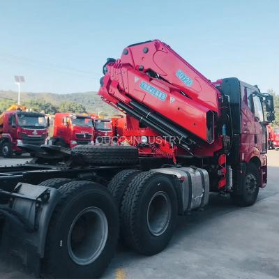 China 20t Knuckle And Telescopic Boom Lorry Mounted Crane for sale