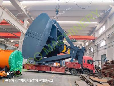 China 27 Cubic Clamshell Mechanical Grab Bucket Nm 500 for sale