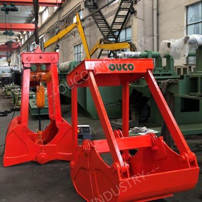 China High Wear Steel Electric Hoist Bulk Cargo Grabs Manual Pull for sale