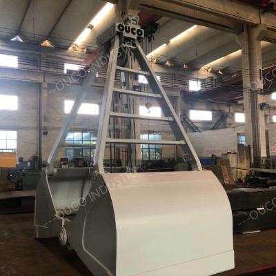 Κίνα Δύο φλούδες συσσωρεύουν τη μηχανική μηχανική αρπαγή σκαφών Clamshell κάδων αρπαγών με το μέρος μανικών προς πώληση