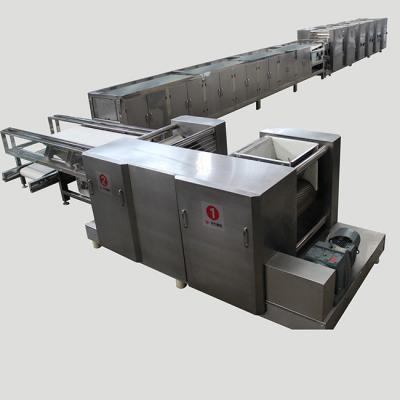 China cadena de producción fresca de los tallarines 4000kg/8H máquina de la producción de los tallarines de la harina de trigo en venta