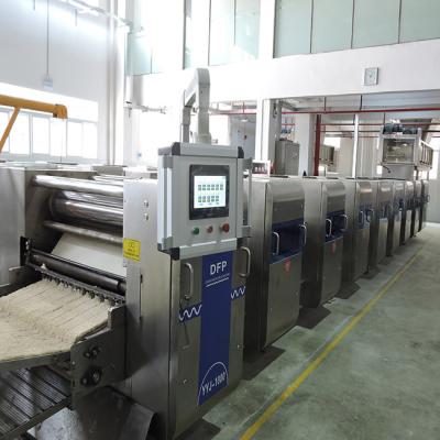 China SS304 Ripple Dry Noodle Making Machine Hygienic Industrial Noodle Making for sale