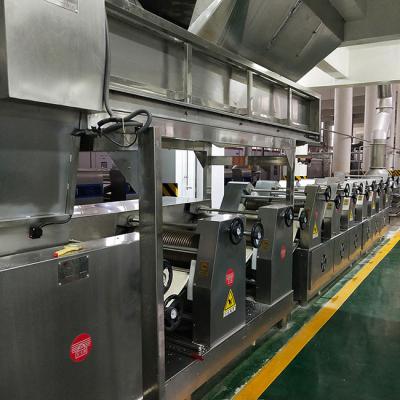 China SUS304 Commercial Ramen Noodle Machine 450mm Roller Noodles Manufacturing Plant for sale