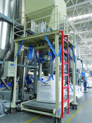 China Partikel-riesige Taschen-Aufbauschungs-Maschinen-elektrische Tankstelle des Korn-500kg zu verkaufen