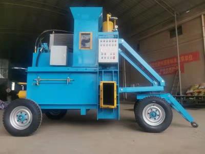 China Prensa automática de Machine Equipment Semi do Bagger da compressão da alfafa da casca do arroz à venda