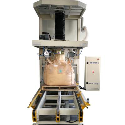 China Rubber Chemical Ton Bag Filler Automatic Bag Weighing And Filling Machine 5kW for sale