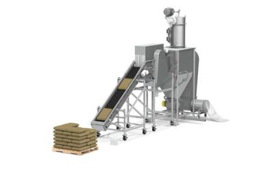 China Cement Bag Slitting Machine System Automatic Big Bag Unloading Machine for sale