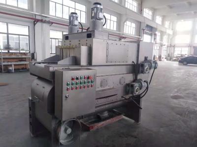 China Automatic Bag Slitting Machine Process Belt Conveyor 800bags Hour for sale