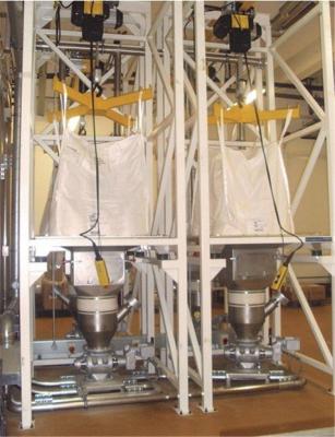 Κίνα PVC Unloader τσαντών 1 τόνου μαζική εκφόρτωση σιταριού συστημάτων εξοπλισμού εκφόρτωσης τσαντών προς πώληση