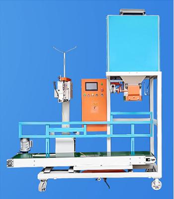 China Movable Granules Bagging Machine Stand Up Zipper Pouch Packaging Machine 4kw for sale