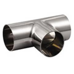 China sanitary 304 stainless steel welding equal tee ,Food grade welded elbow tee stainless steel pipe sanitary fittings for sale