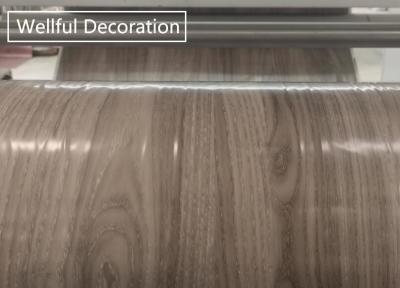 China Dark Grey PVC Self Adhesive Film For LVT / SPC / WPC Tile Flooring for sale