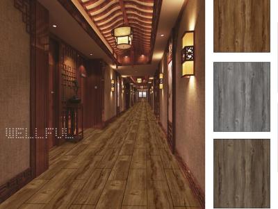 China Decorative PVC Vinyl Flooring Roll For SPC Interlock Floor for sale