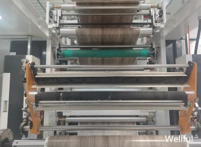 Chine Film en bois coloré de PVC de grain de carrelages de vinyle pour le but commercial et résidentiel à vendre
