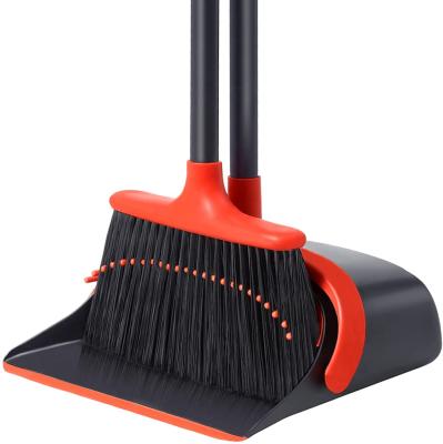 China Home Broom and Dustpan Set for Home, Combination Broom and Dustpan for Office Home Kitchen Lobby Floor Use Dustpan Broom Set for sale