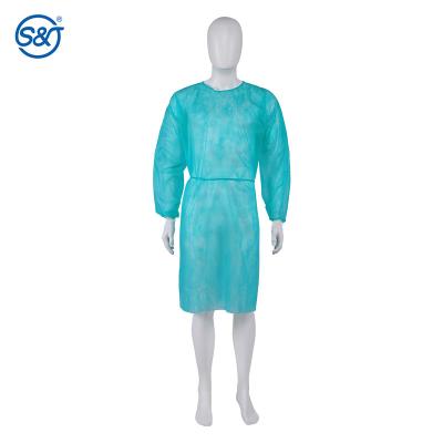 China Wholesale doctor coats sms non-woven pp stretchable hospital uniform surgical lab coat high quality disposable medical lab coat for sale