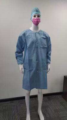 China OEM wholesale laboratory doctor uniform lab coat non woven sms disposable lab coats medical for sale