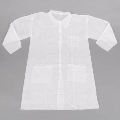 China S&J Disposable 3 pocket PP/SMS/Spunlace children chemistry laboratory lab coat doctor scientist cosplay science lab coat for kid for sale