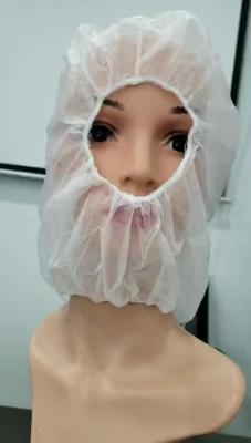 China Factory supply Disposable face hood cover pp non-woven disposable space caps used in Hospital Food Industry for sale