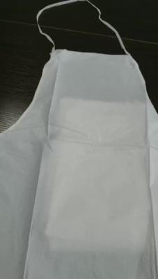 China PP film coating impervious non woven apron Microprous Film apron without sleeves for sale